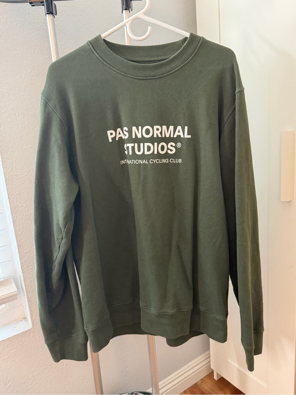 Pas Normal Studios Olive Green Crewneck Sweatshirt